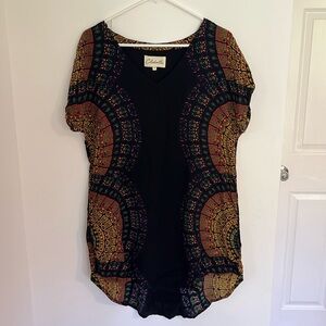 Cleobella shift dress, in no longer available Radial print